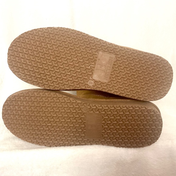 HStylish Brown Slip On Calf High Fur-Lined Waterproof Winter Snow Boot Sz 9 - Picture 12 of 16